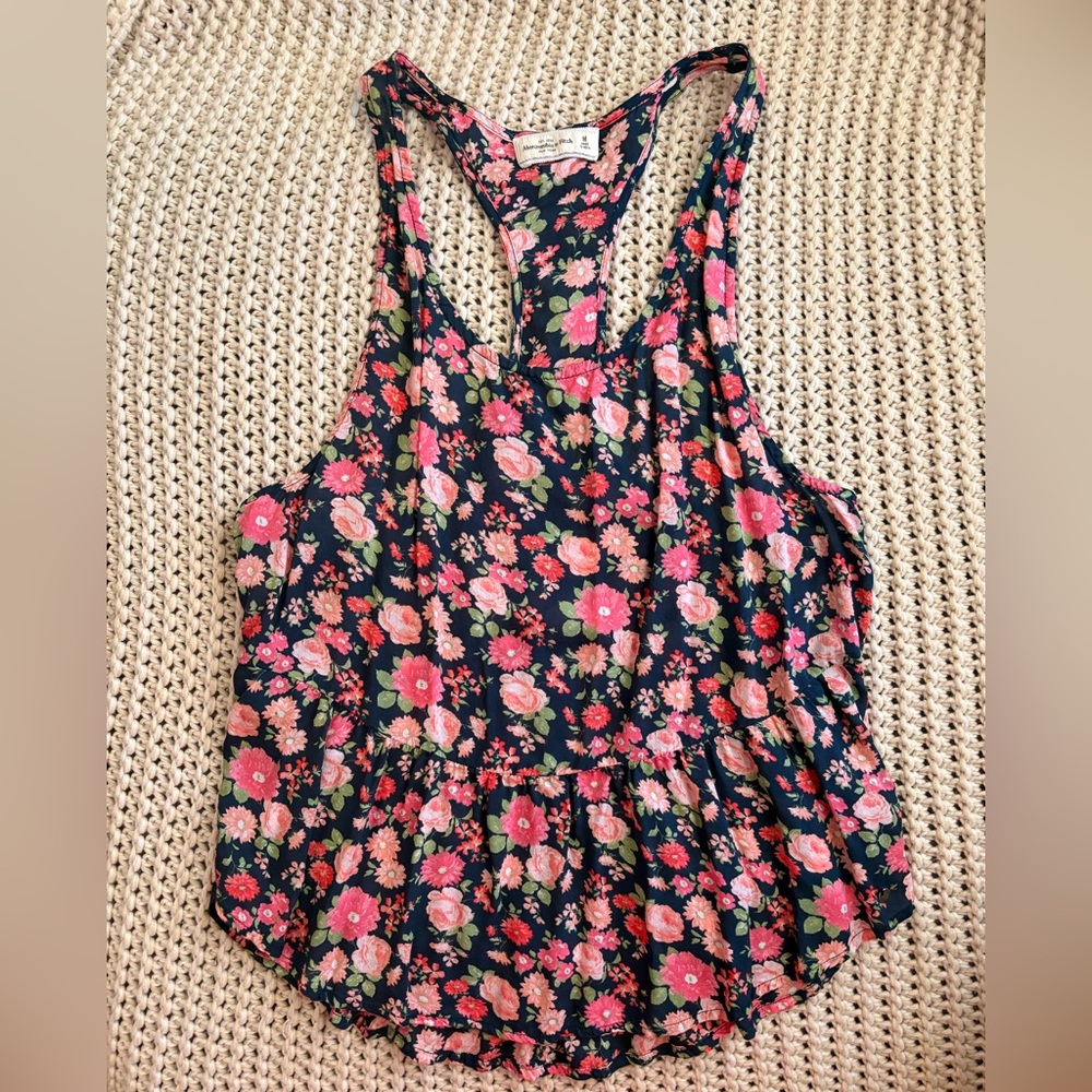 Abercrombie & Fitch Peplum Tank Top